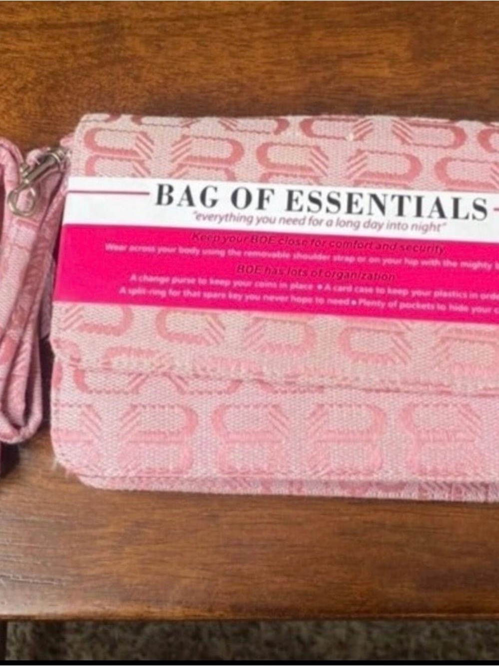 BNWT Bag of Essentials Mini Purse-Pink